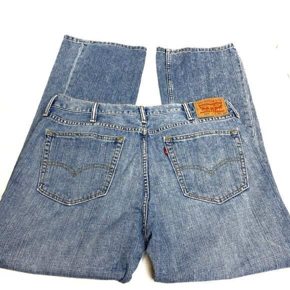 Levi’s 527 slim bootcut light wash jeans size 38 X 30 - Picture 4 of 16